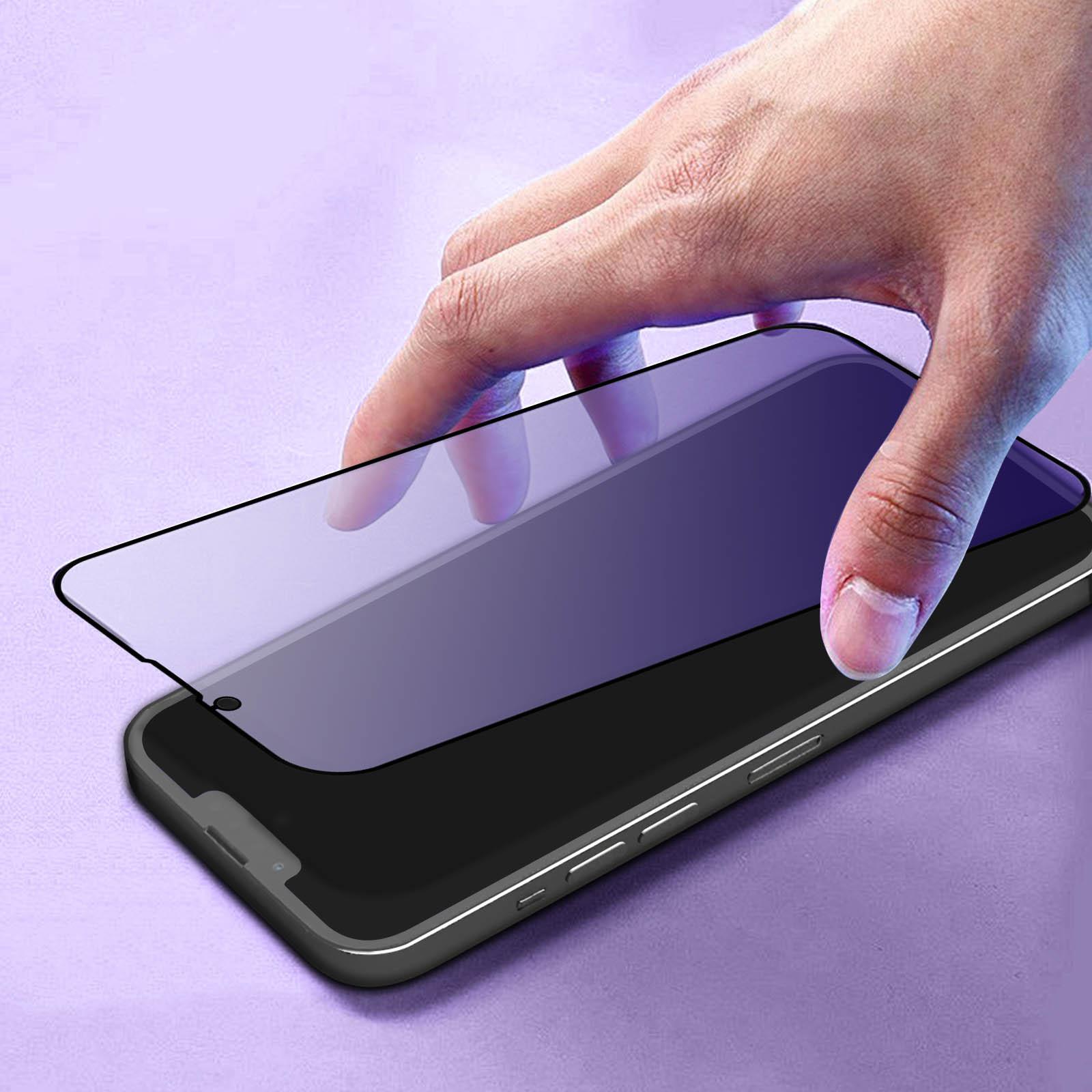 Avizar Blaulichtschutz iPhone 13Pro Max Schwarz