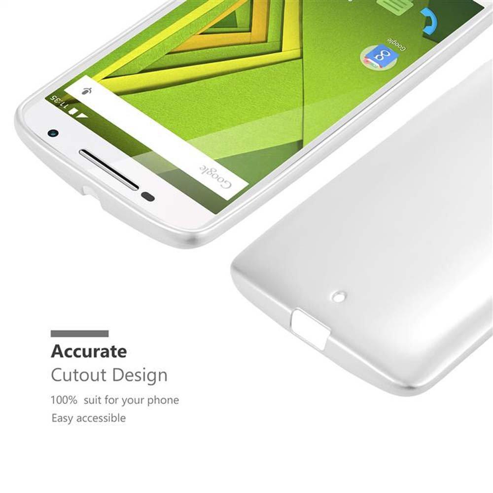 Cadorabo Hülle für Motorola MOTO X PLAY TPU Silikon Matt