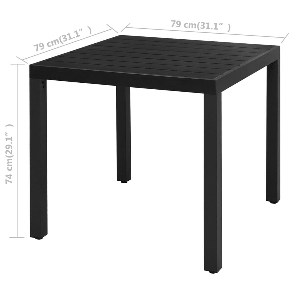 VidaXL Gartenmöbel set pvc