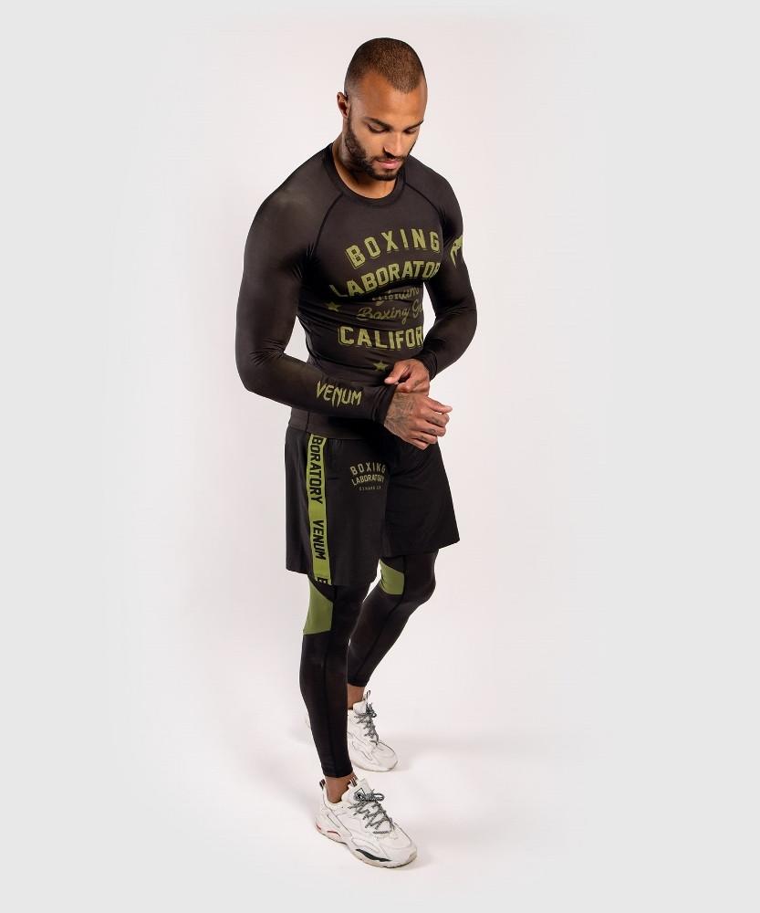VENUM Kompressions-T-Shirt Venum Boxing Lab Langarm