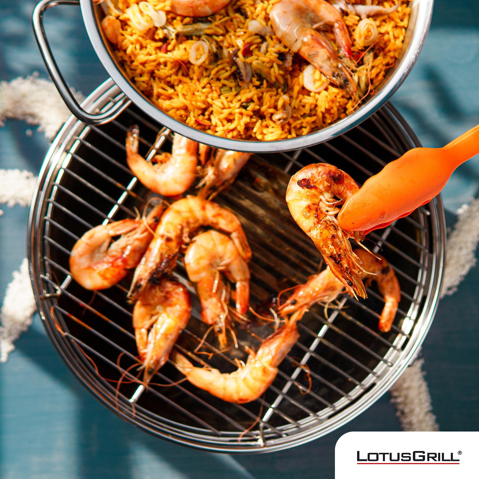 LotusGrill Gas-/Kohlengrill Hybrid Classic