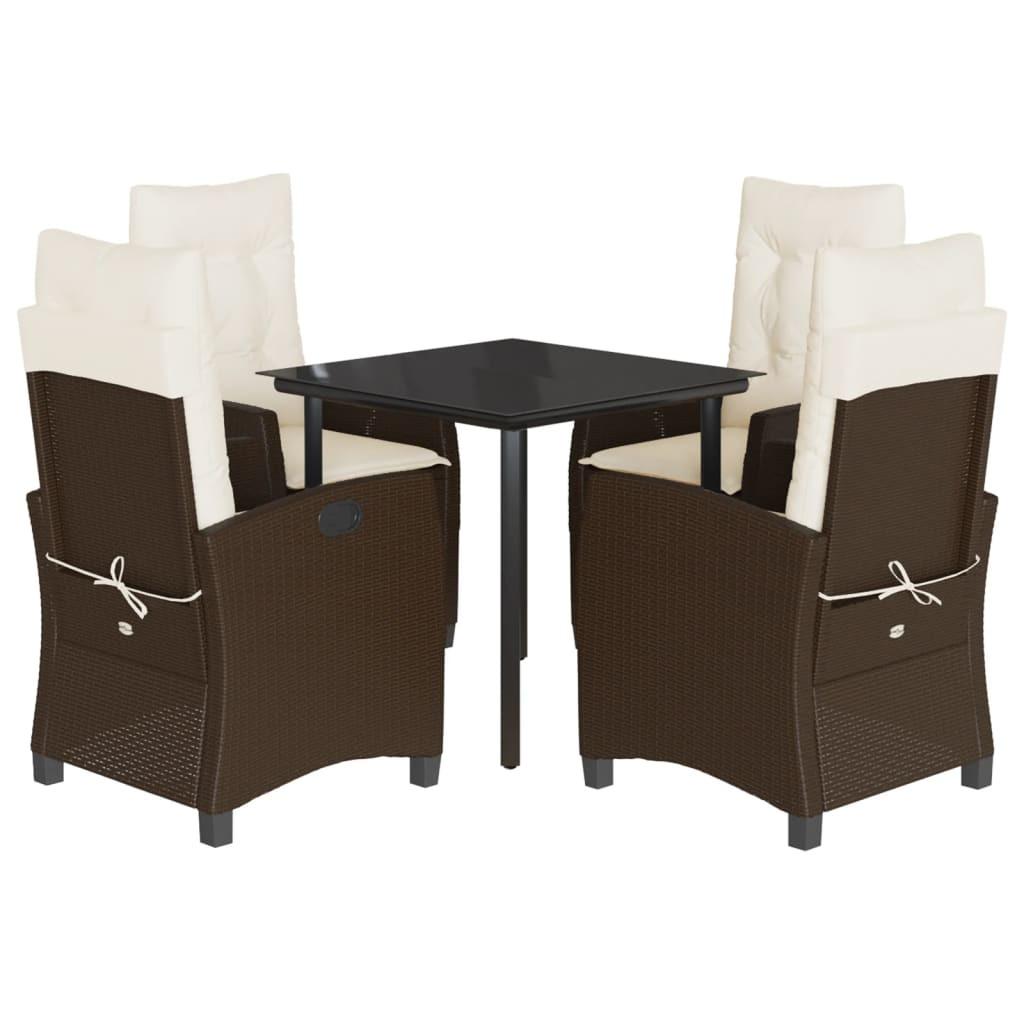VidaXL Garten essgruppe poly-rattan