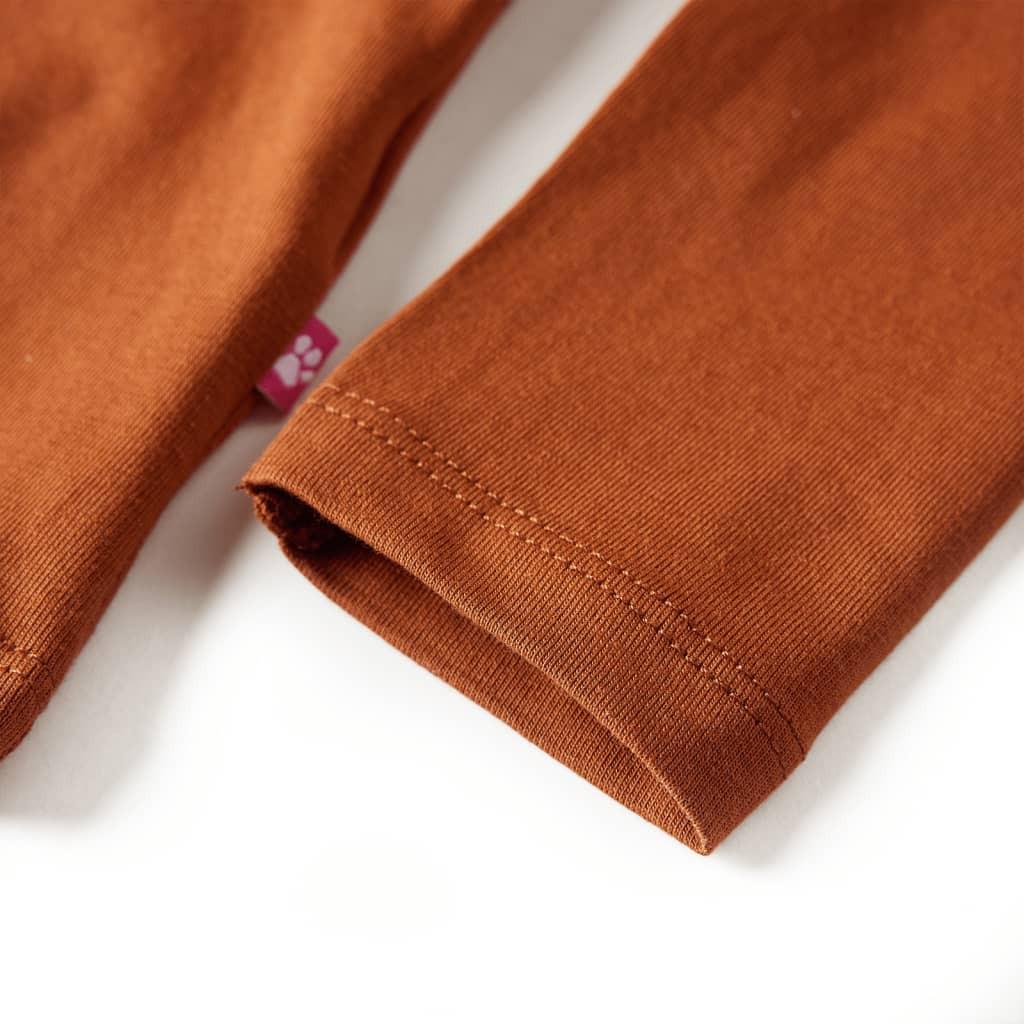 VidaXL Kinder langarmshirt gewebe