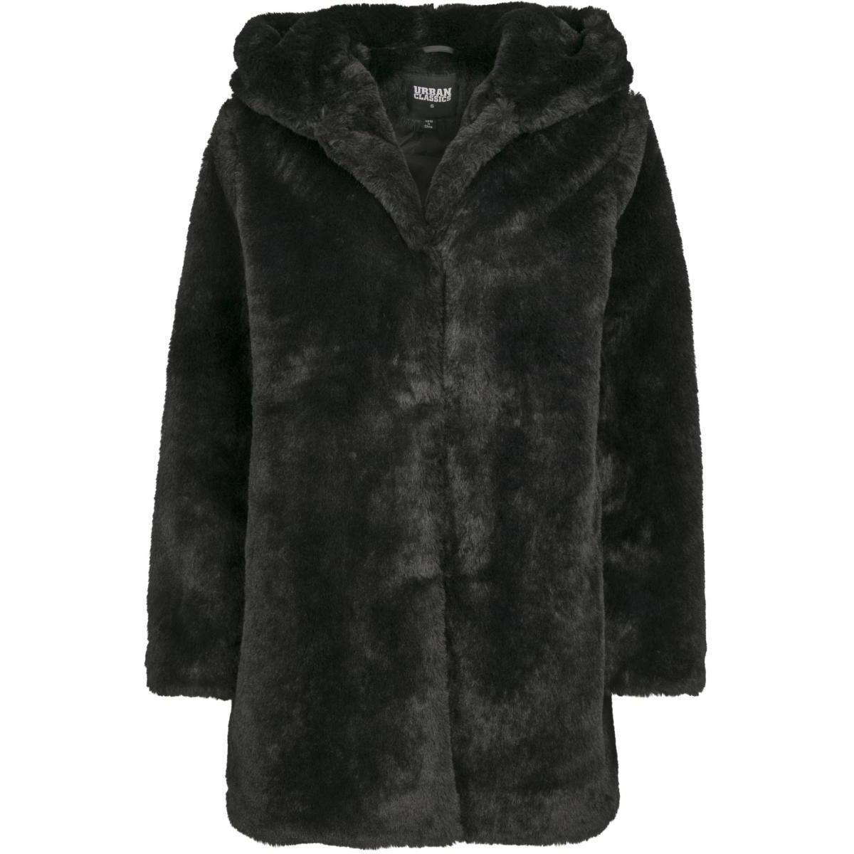 URBAN CLASSICS parka daen urban classic hooded teddy coat
