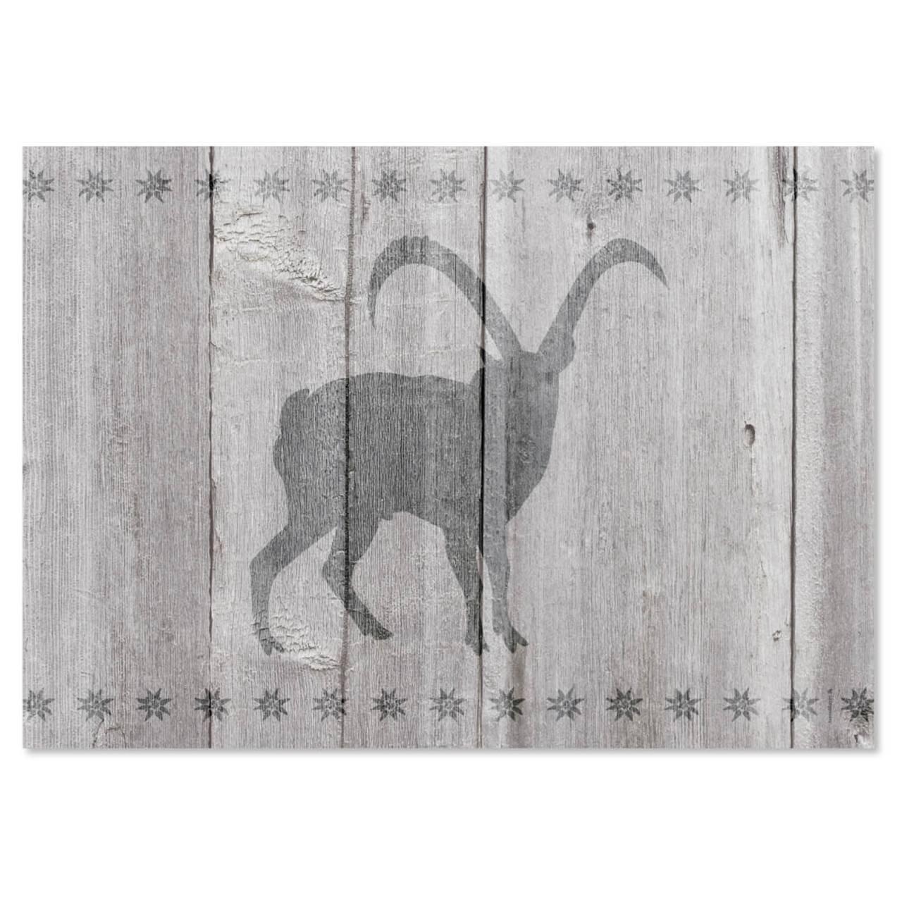 trendform Papiertischset STEINBOCK 4 Sujets à 12 Blatt