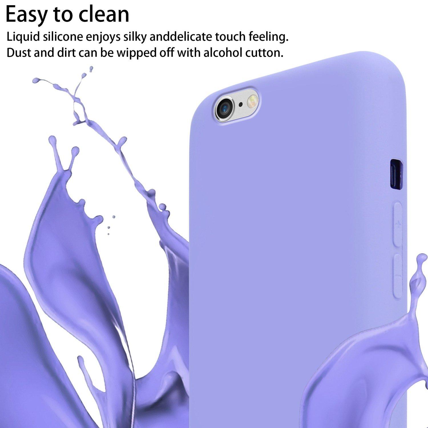 Cadorabo Handy Kette für Apple iPhone 6 PLUS 6S PLUS Silikon Schutzhülle