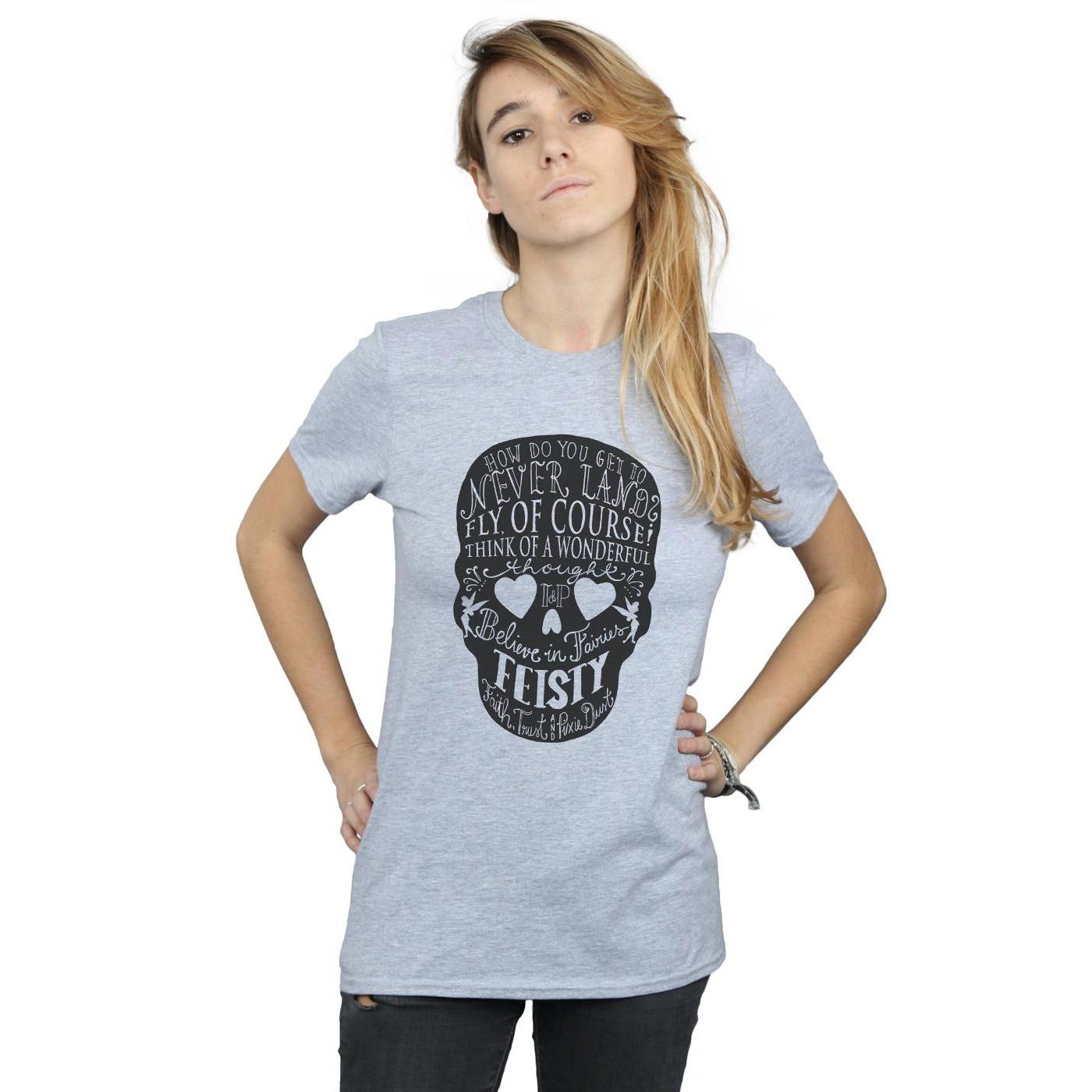 Disney Peter Pan Totenkopf Print T-Shirt