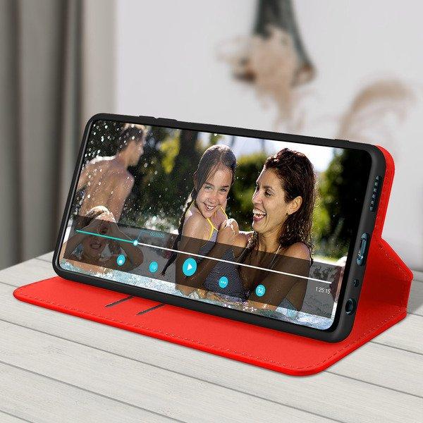 Avizar Classic Cover Samsung Galaxy A72 Rot