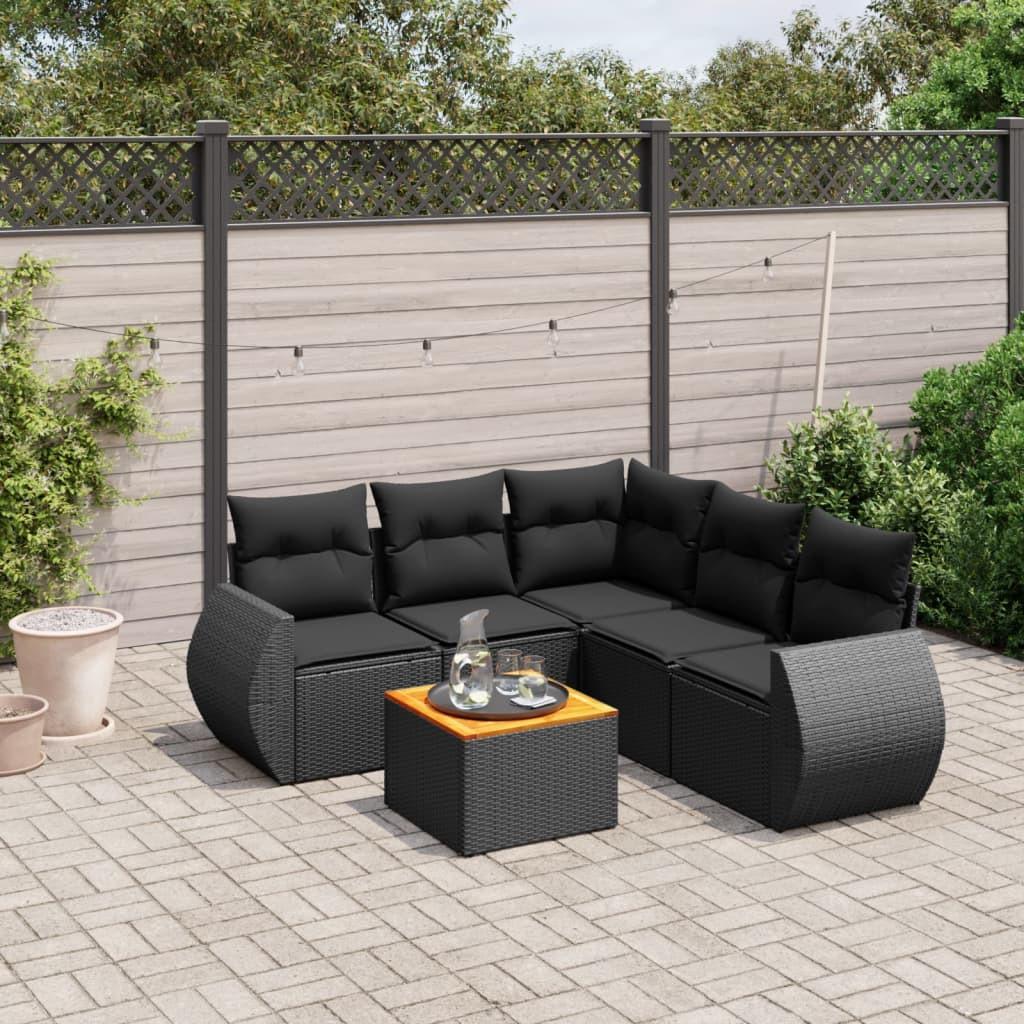 VidaXL Garten sofagarnitur poly-rattan