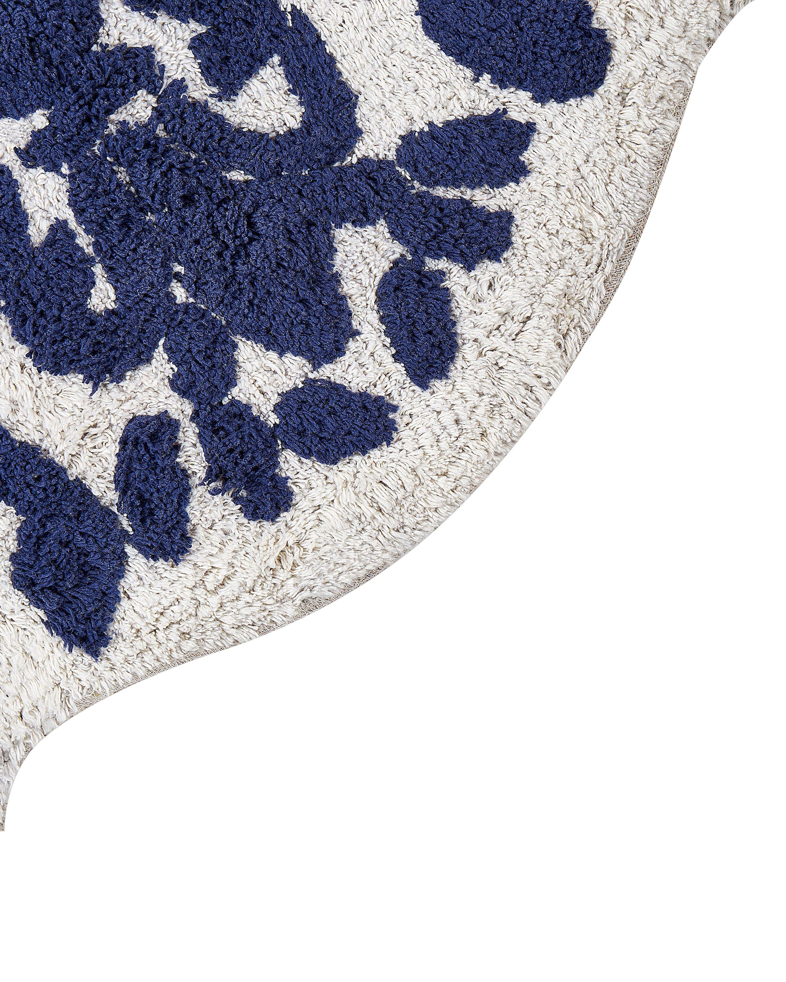 Beliani Badematte aus Baumwolle Modern CANBAR