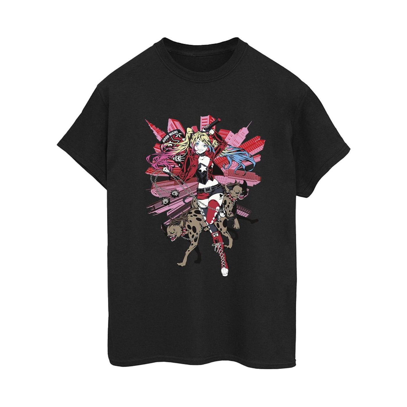 DC COMICS Harley Quinn City Print T-Shirt