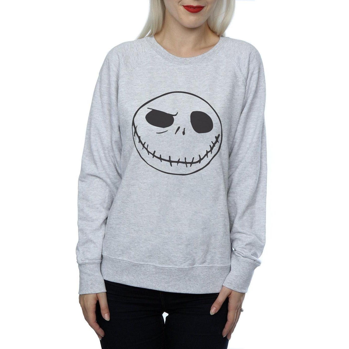Disney Nightmare Before Christmas Jack's Big Face Sweatshirt