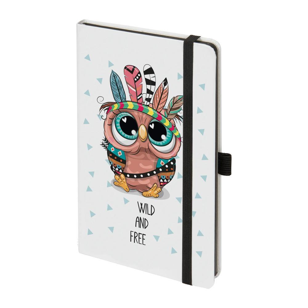 Biella Notizbuch Kompagnon White Trend 2023, 12,5 x 19,5 cm, punktiert