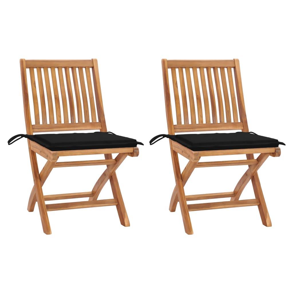 VidaXL Gartenstuhl teak