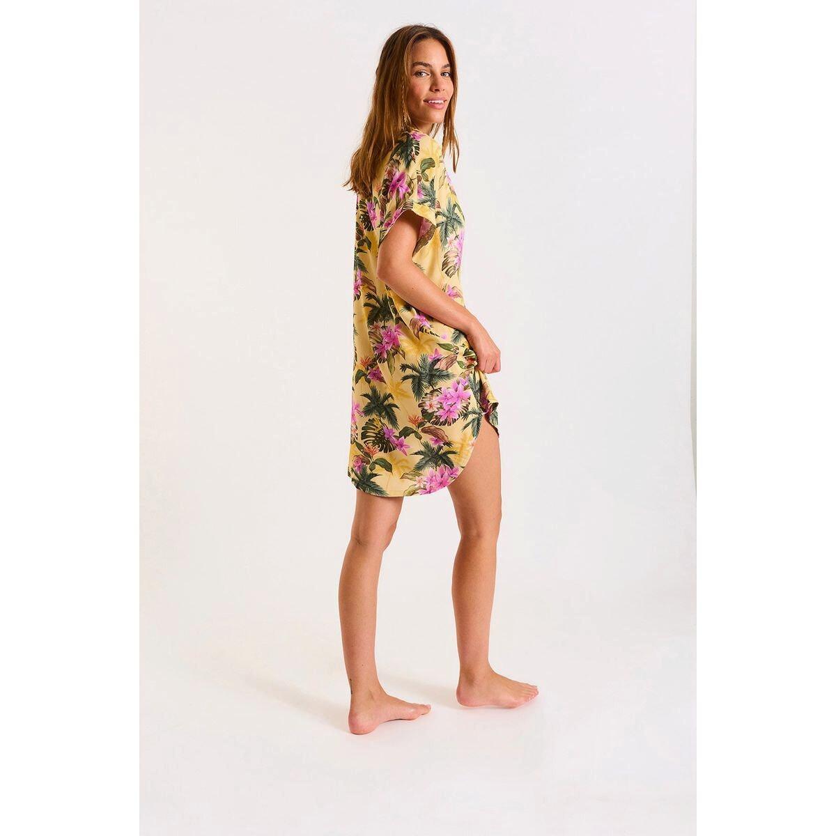 BANANA MOON Waila Limetropiday Hemdblusenkleid