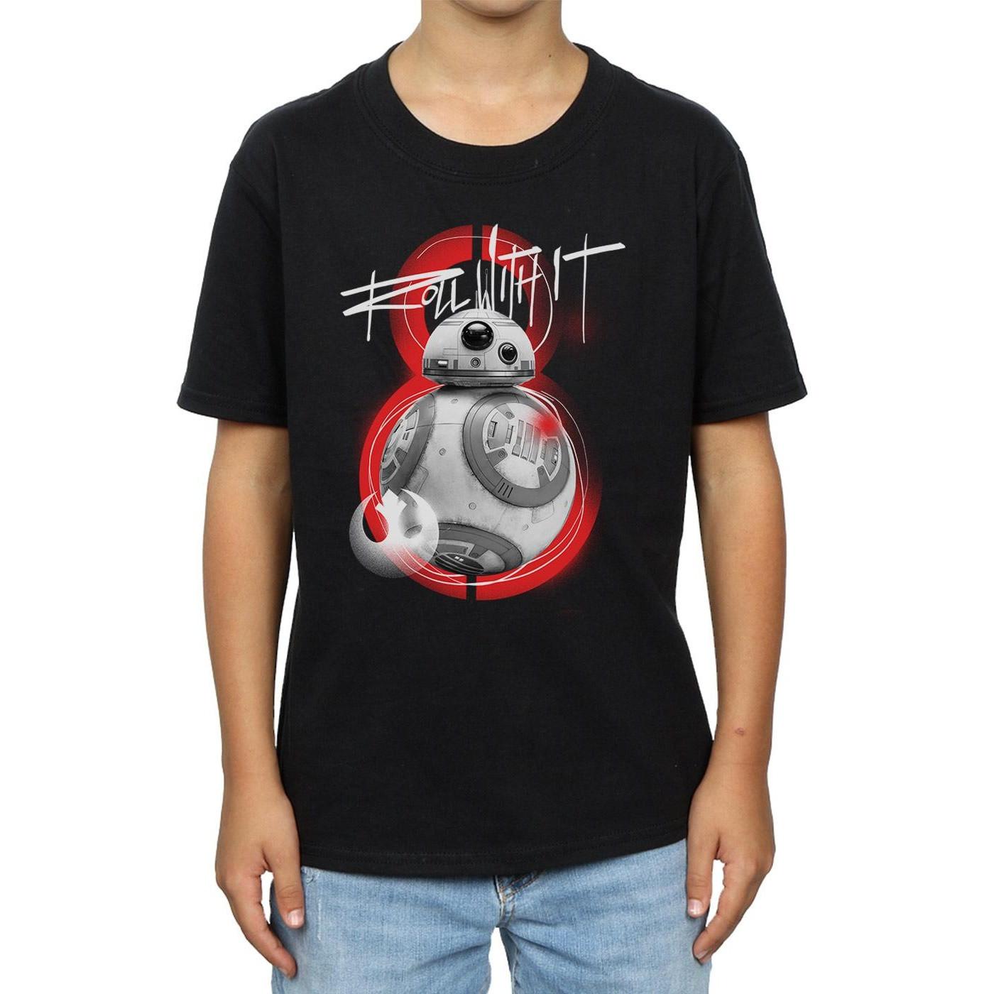 STAR WARS The Last Jedi Roll With It TShirt