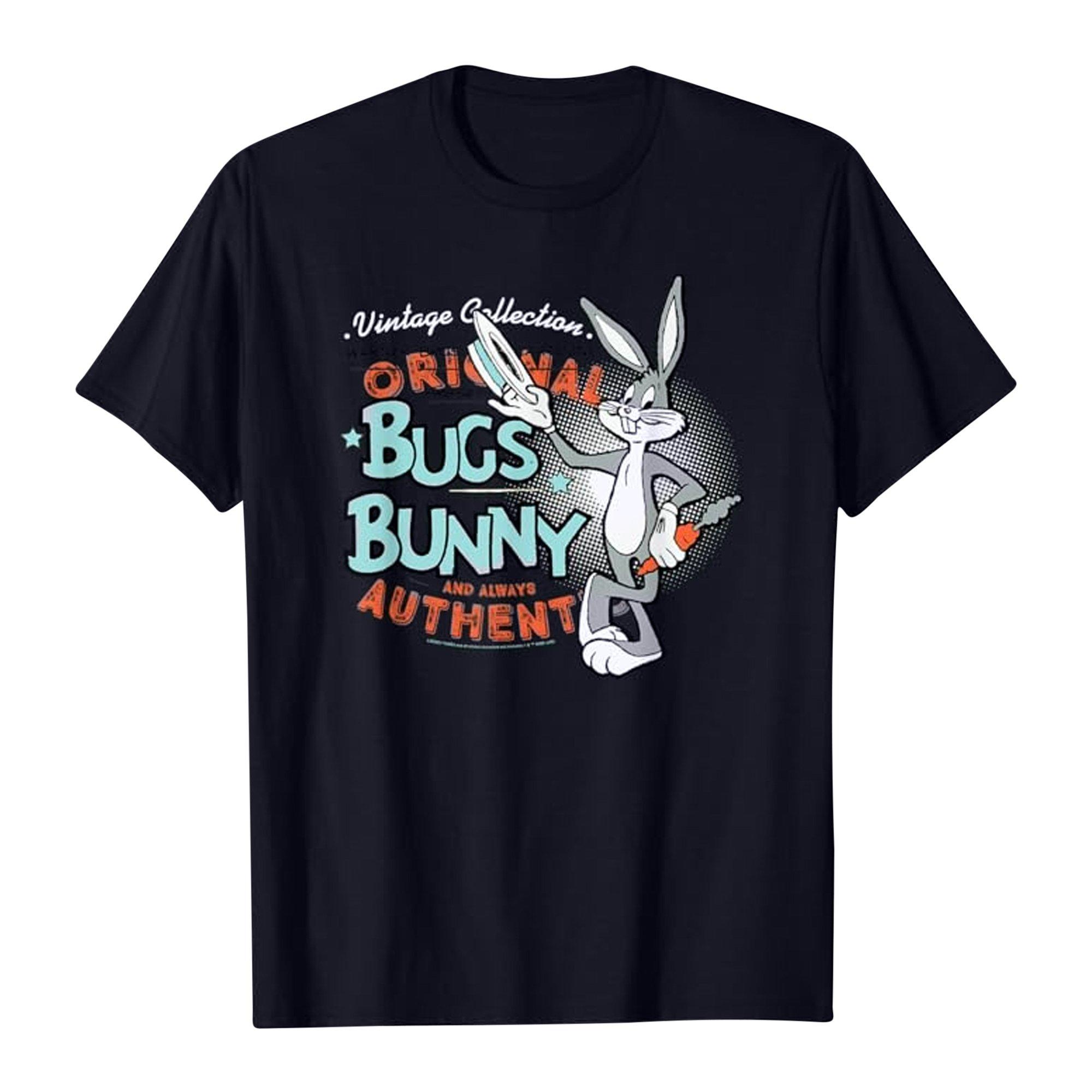 LOONEY TUNES Bugs Bunny Vintage Print T-Shirt