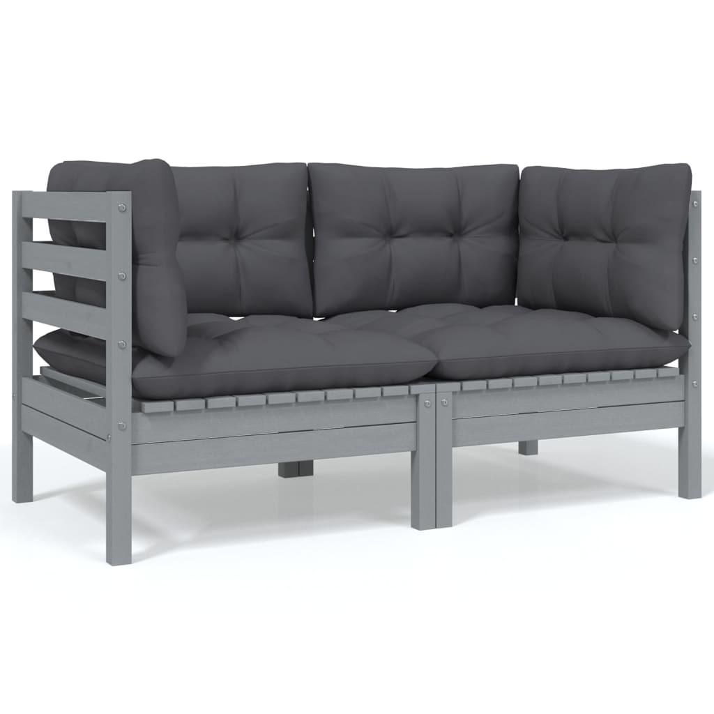 VidaXL 2-sitzer-gartensofa kiefernholz