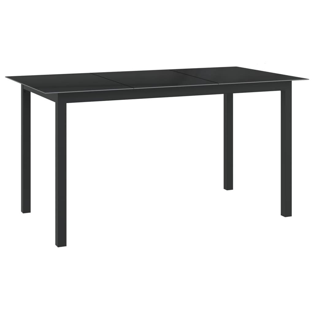 VidaXL Garten-essgruppe aluminium