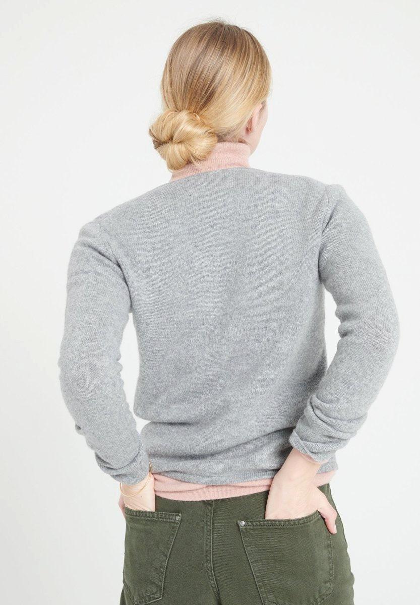 Studio Cashmere8 LILLY 20 Pullover mit V-Ausschnitt 4 Fäden - 100% Kaschmir