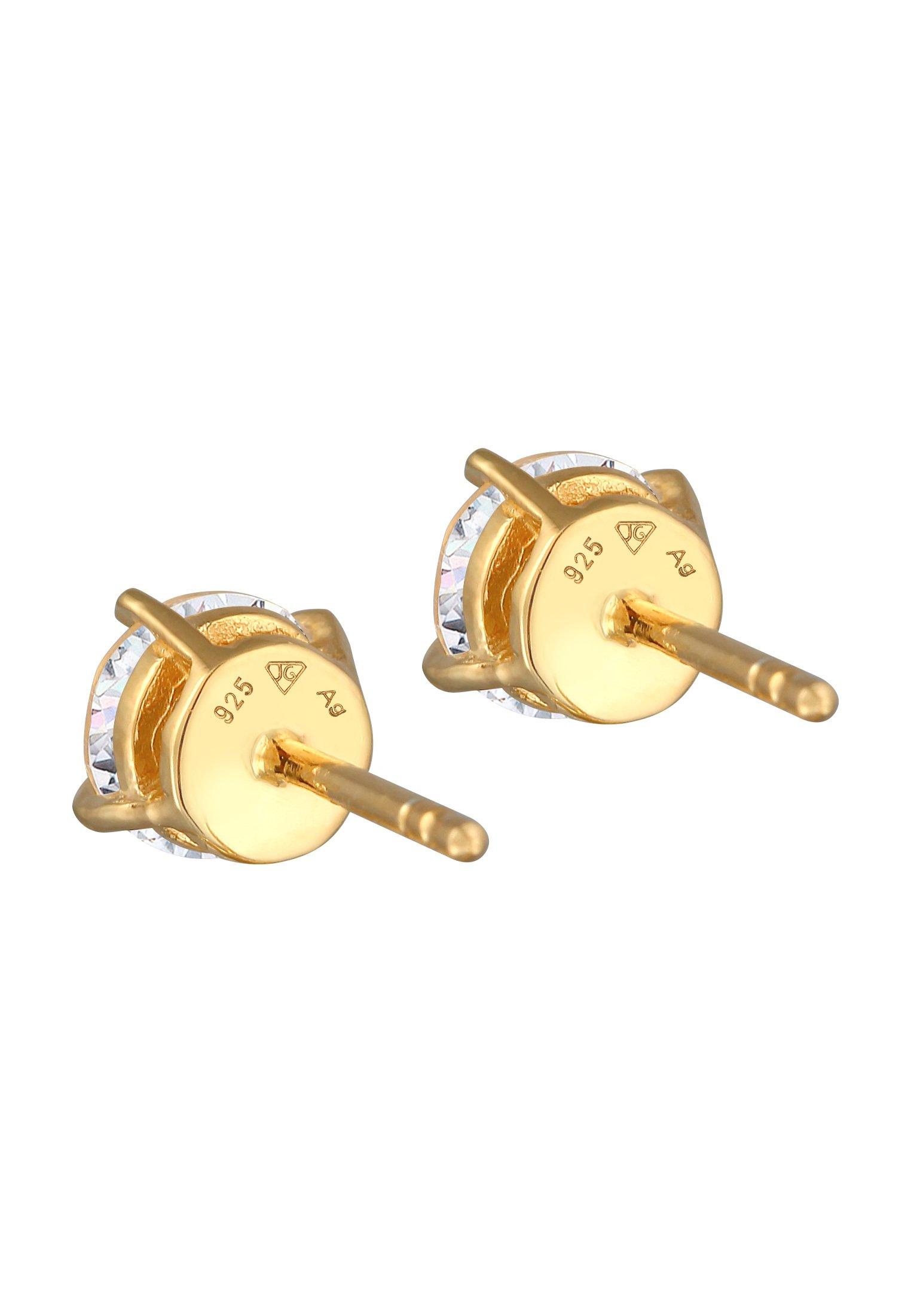 Kuzzoi Ohrringe Basic Stecker Geo Kristalle