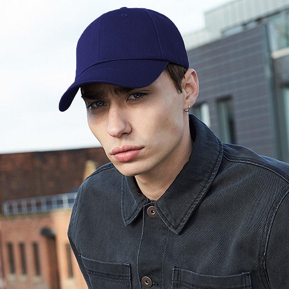 Beechfield Authentic 6 Panel Baseball Kappe