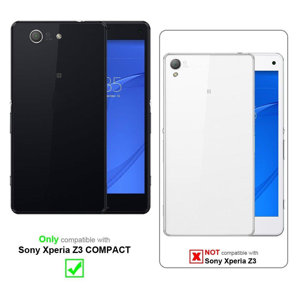Cadorabo Hülle für Sony Xperia Z3 COMPACT mit Magnetverschluss