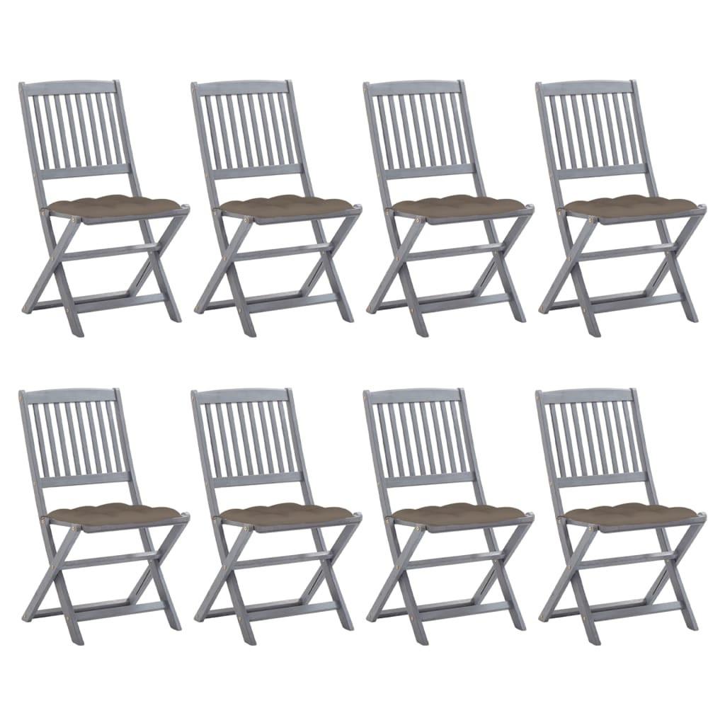 VidaXL Gartenstuhl akazienholz