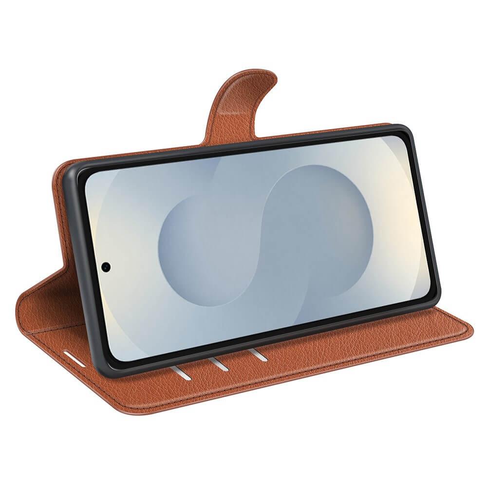 Cover-Discount Galaxy S25 Edge - Leder Etui Hülle