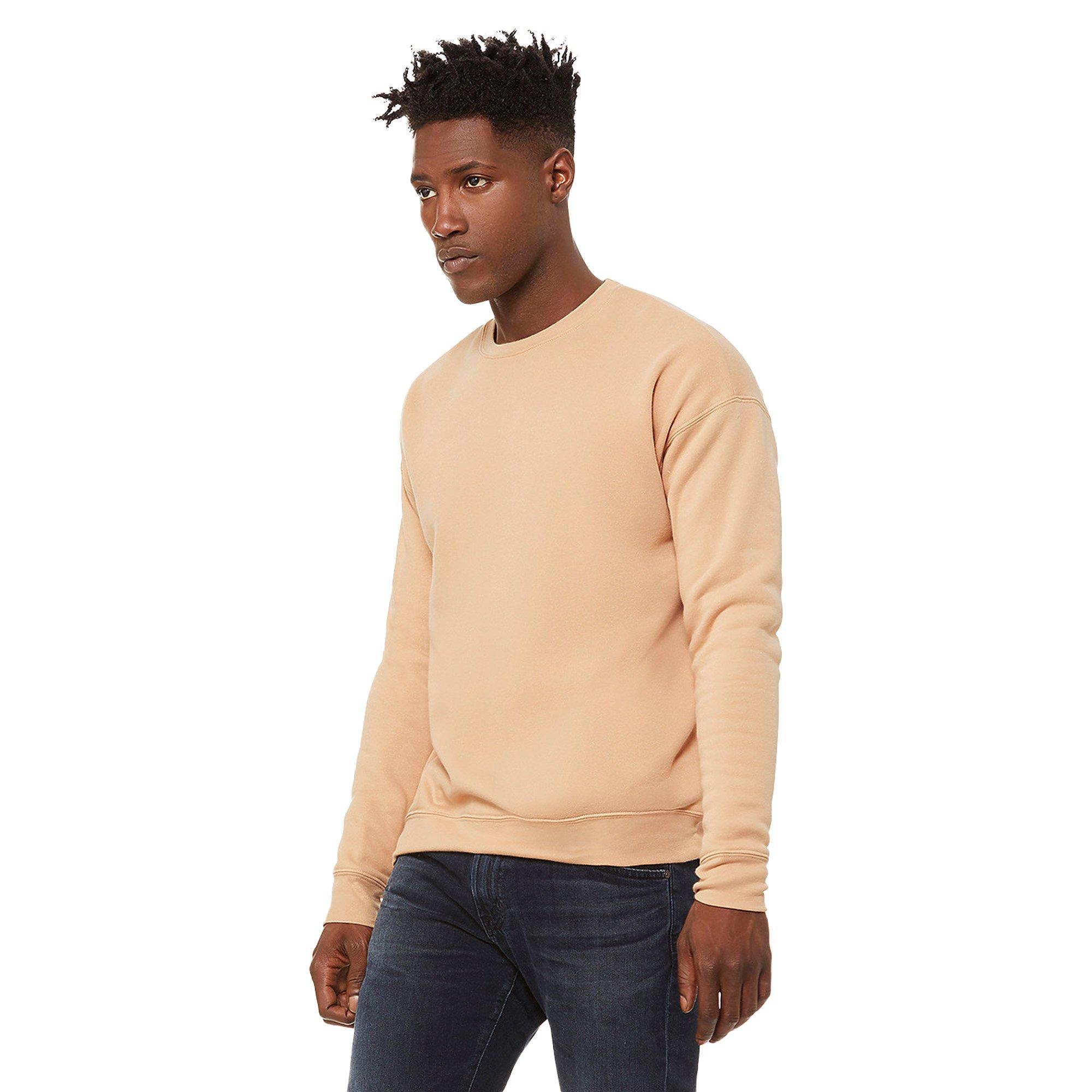 Bella + Canvas Classic Sweatshirt, Überschnittene Schulter