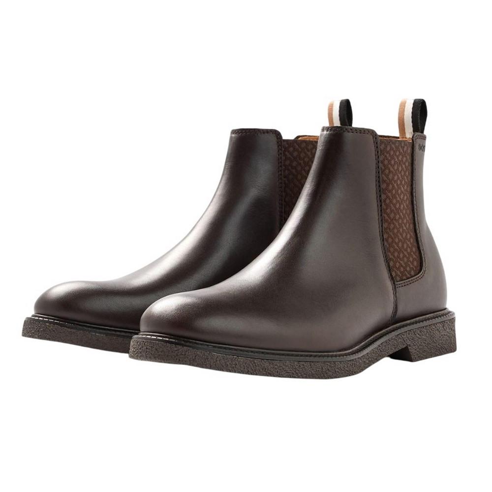 BOSS Stiefeletten Tunley, Leder