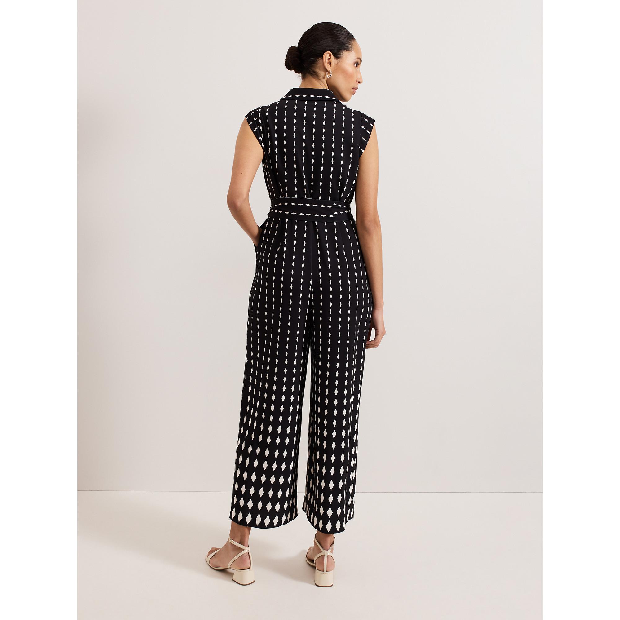 Phase Eight Delina Jumpsuit mit geometrischem Muster
