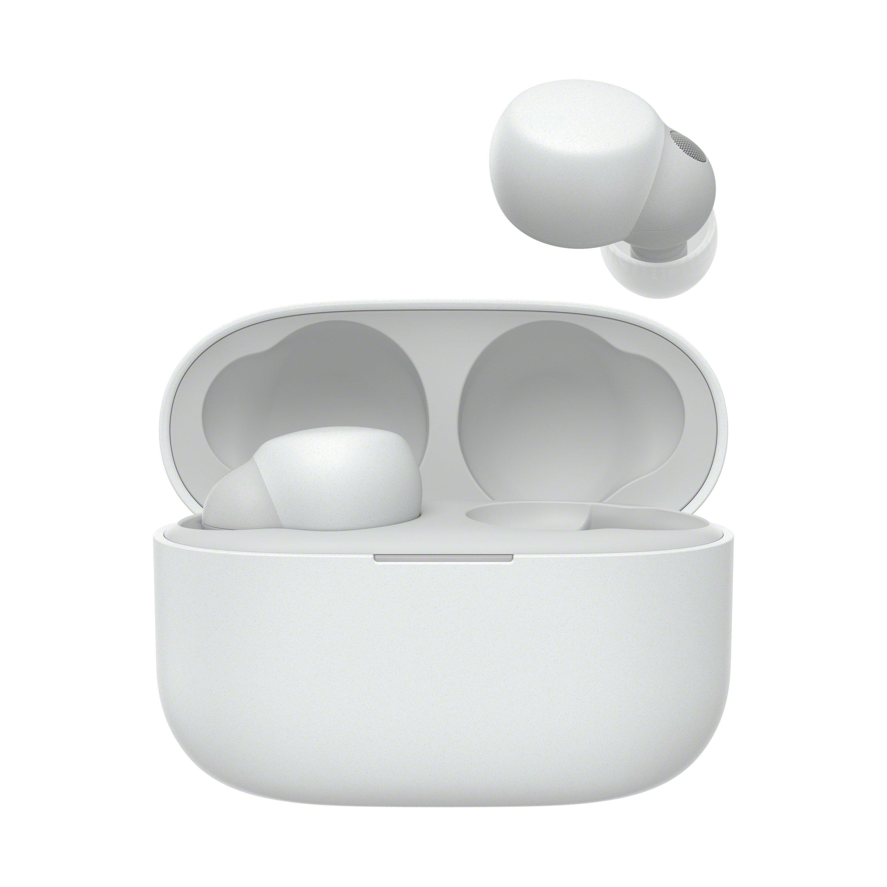 SONY LinkBuds S - True Wireless-Kopfhörer mit Mikrofon - im Ohr - Bluetooth - aktive Rauschunterdrückung - weiàŸ