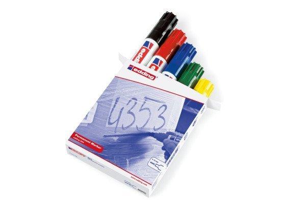 Edding EDDING Permanent Marker 800 4-12mm, 5 Farben ass.