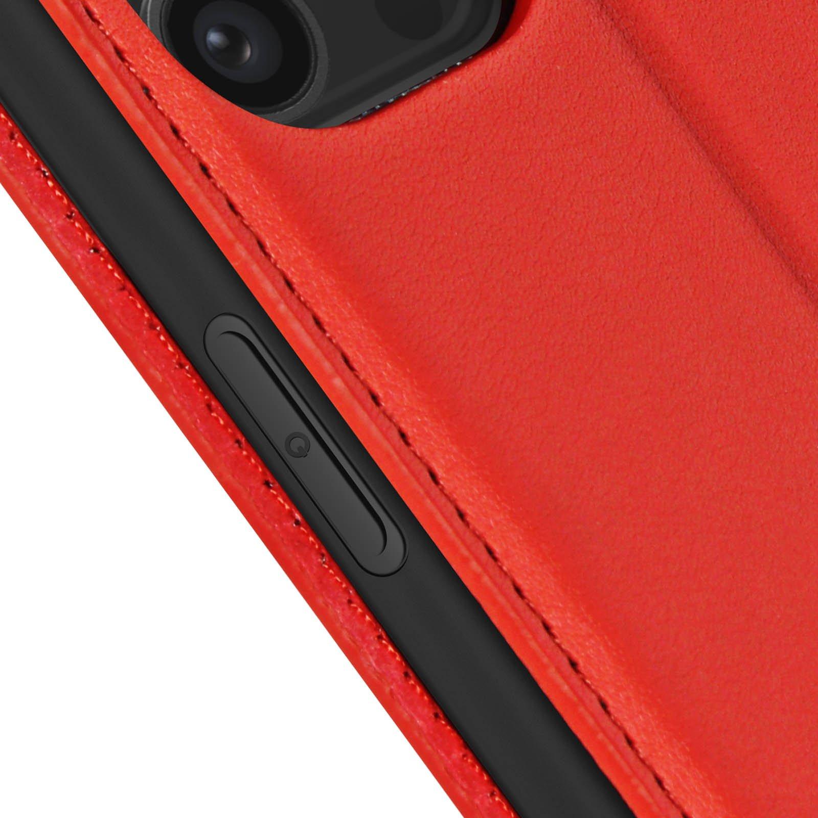 Avizar Classic Cover Apple iPhone 15 Pro Rot