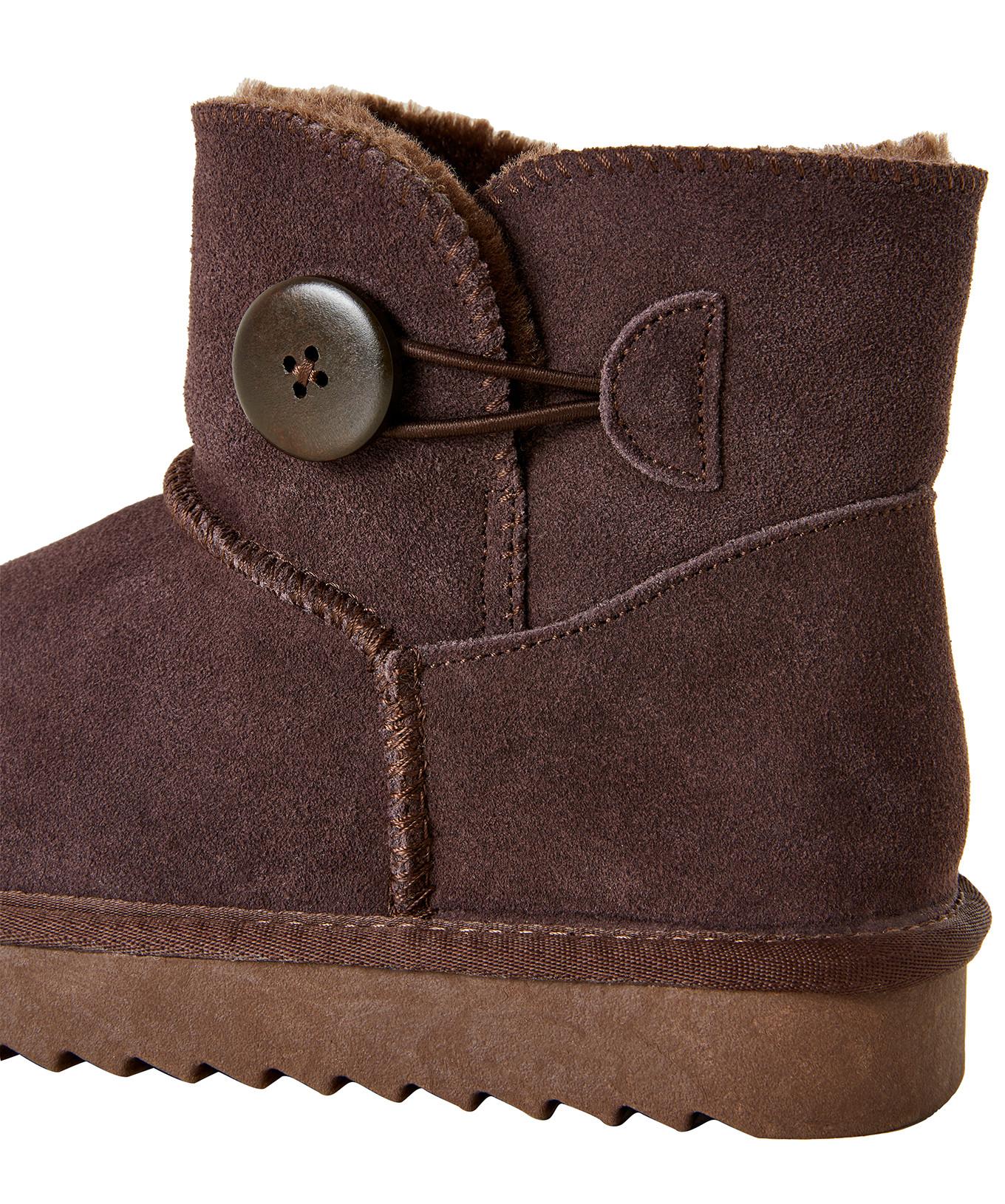 Joe Browns Wildleder-Stiefeletten mit Knopfleiste