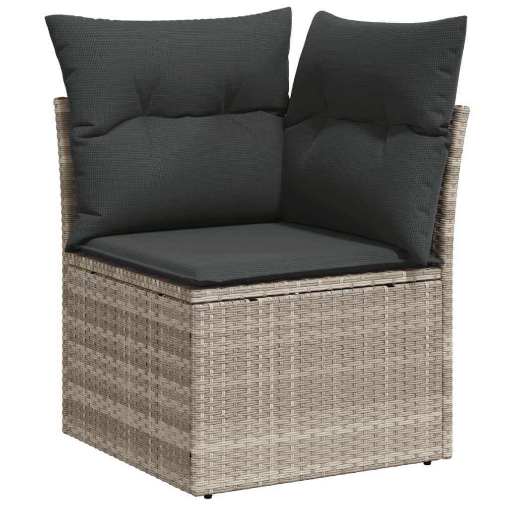 VidaXL Gartensofa set poly-rattan