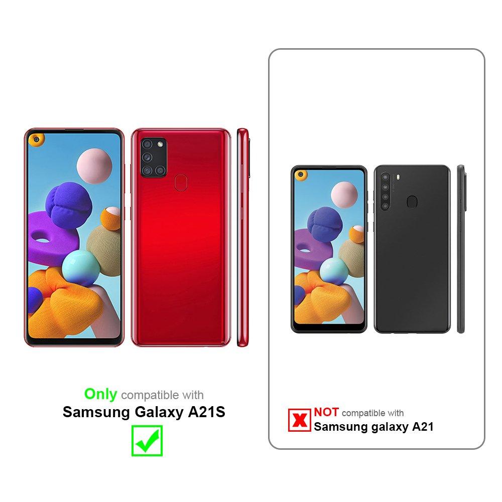 Cadorabo Hülle für Samsung Galaxy A21s mit Kameraschutz