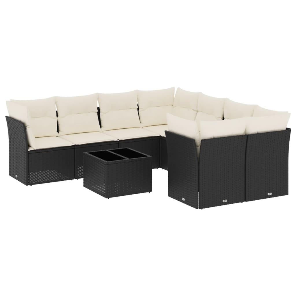 VidaXL Garten sofagarnitur poly-rattan