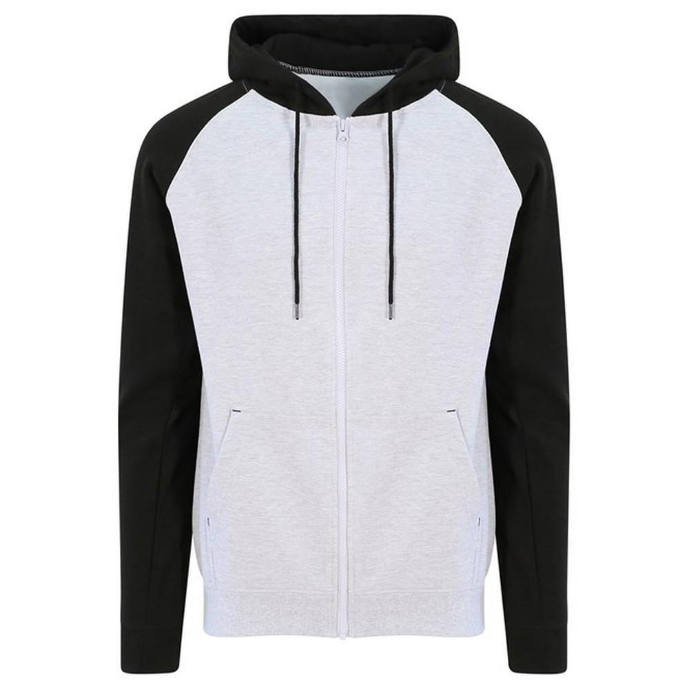 AWDis Kapuzenpullover Durchgehender Reißverschluss Baseball