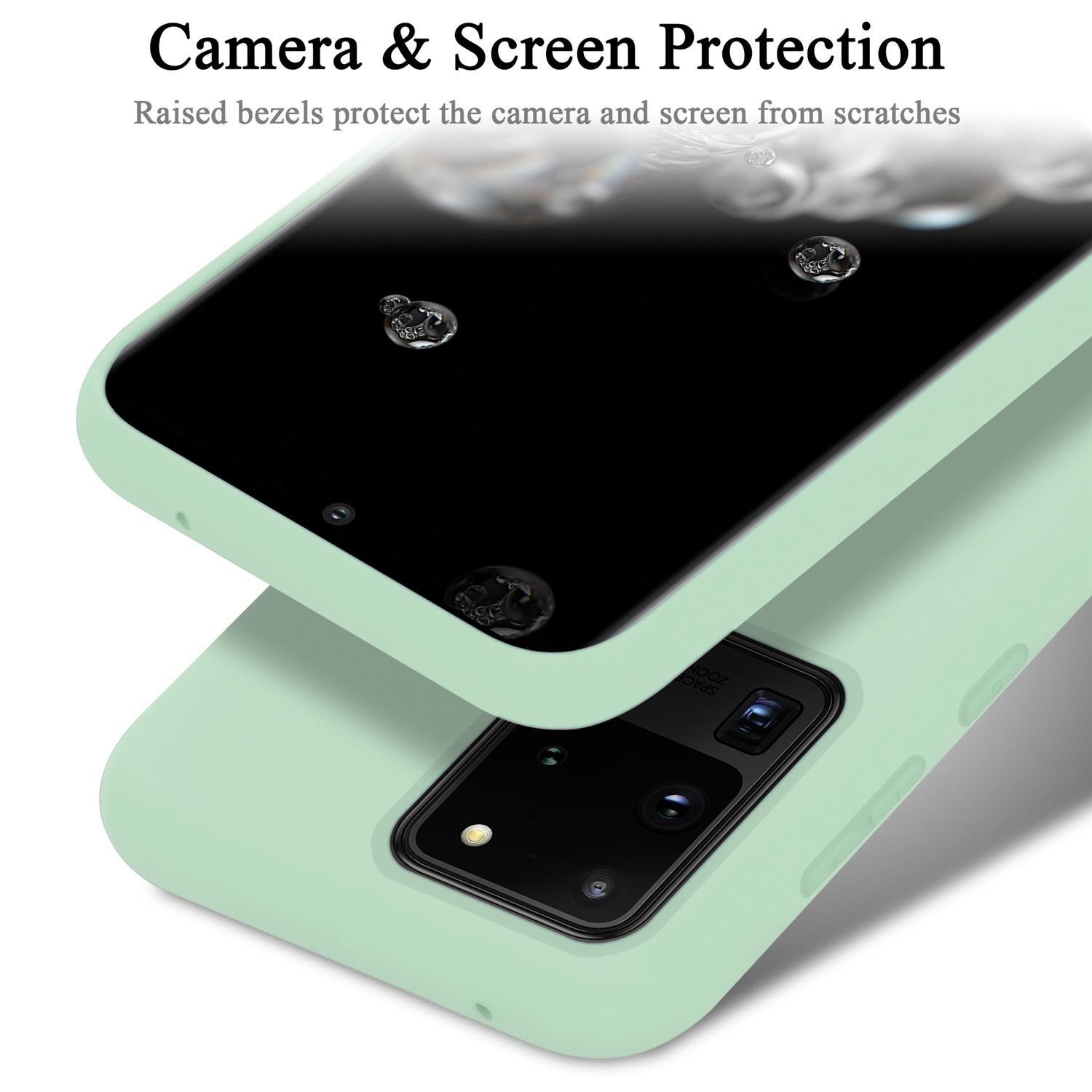 Cadorabo Hülle für Samsung Galaxy S20 ULTRA TPU Silikon Liquid