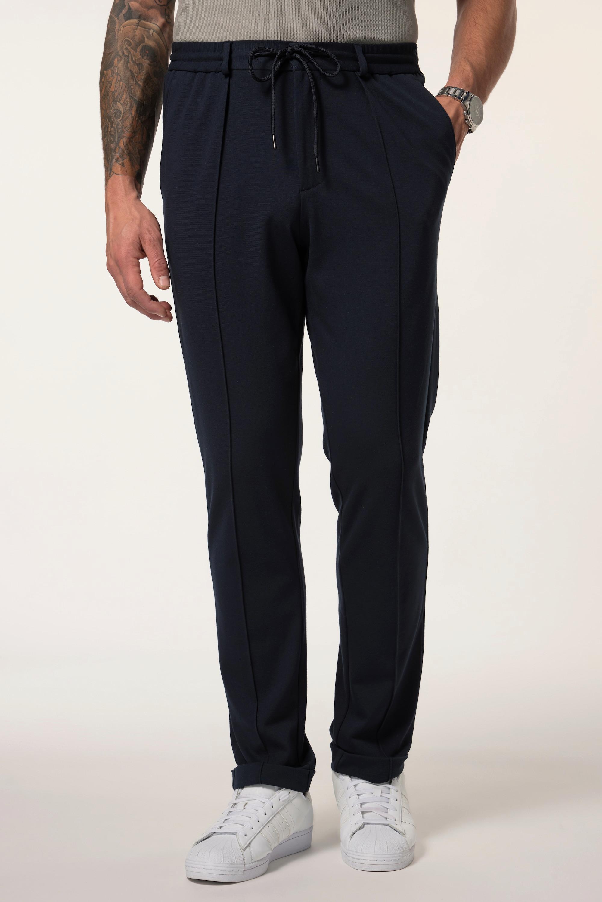 JP1880 FLEXNAMIC Business Jersey Bundfalten Straight Fit Chino
