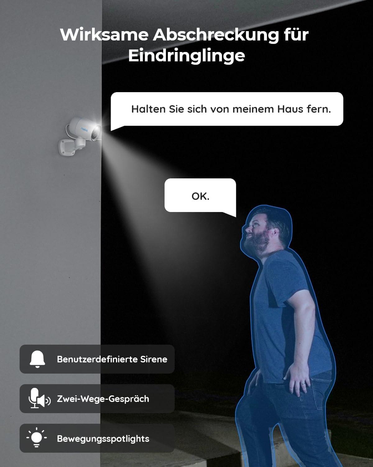 Reolink P330P Outdoor 4K PoE-Kamera