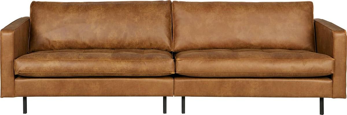 mutoni Sofa Rodeo Classic 3-Sitz 275 Recycling-Leder cognac