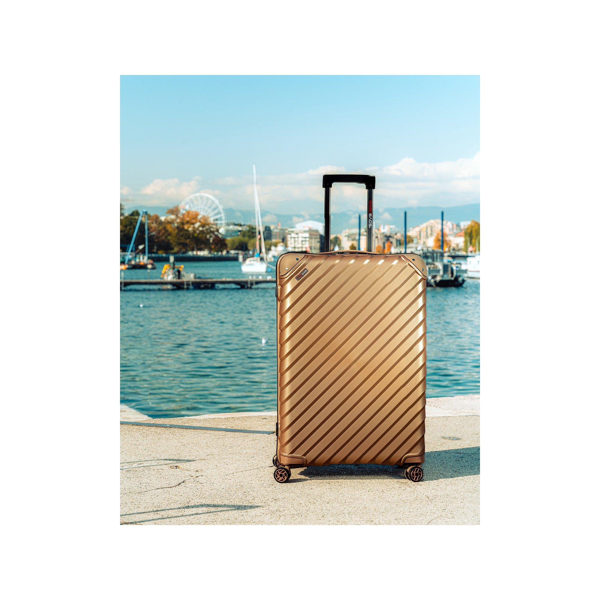 SWISS BAG COMPANY 55.0cm, Hartschalenkoffer, Spinner Diamond Cut