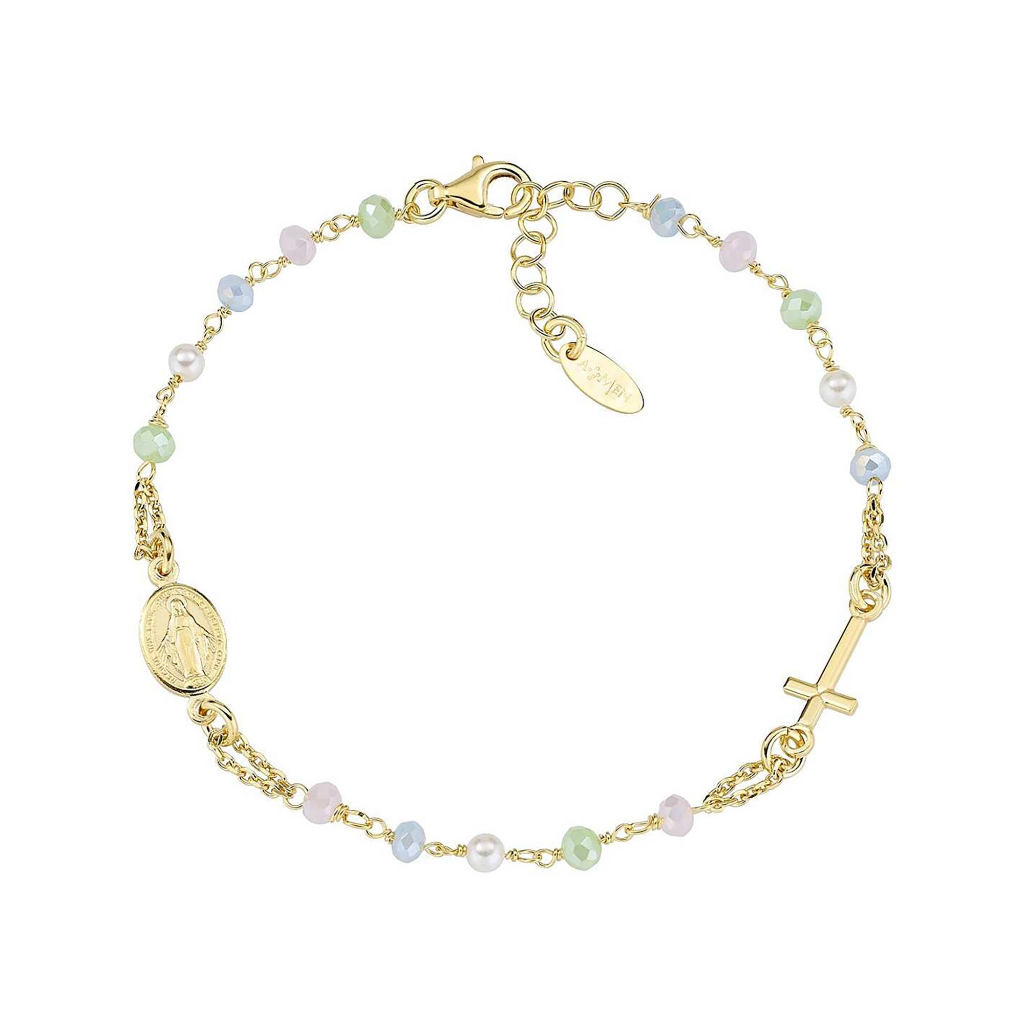 Amen ROSARIES WITH CRYSTALS Armband
