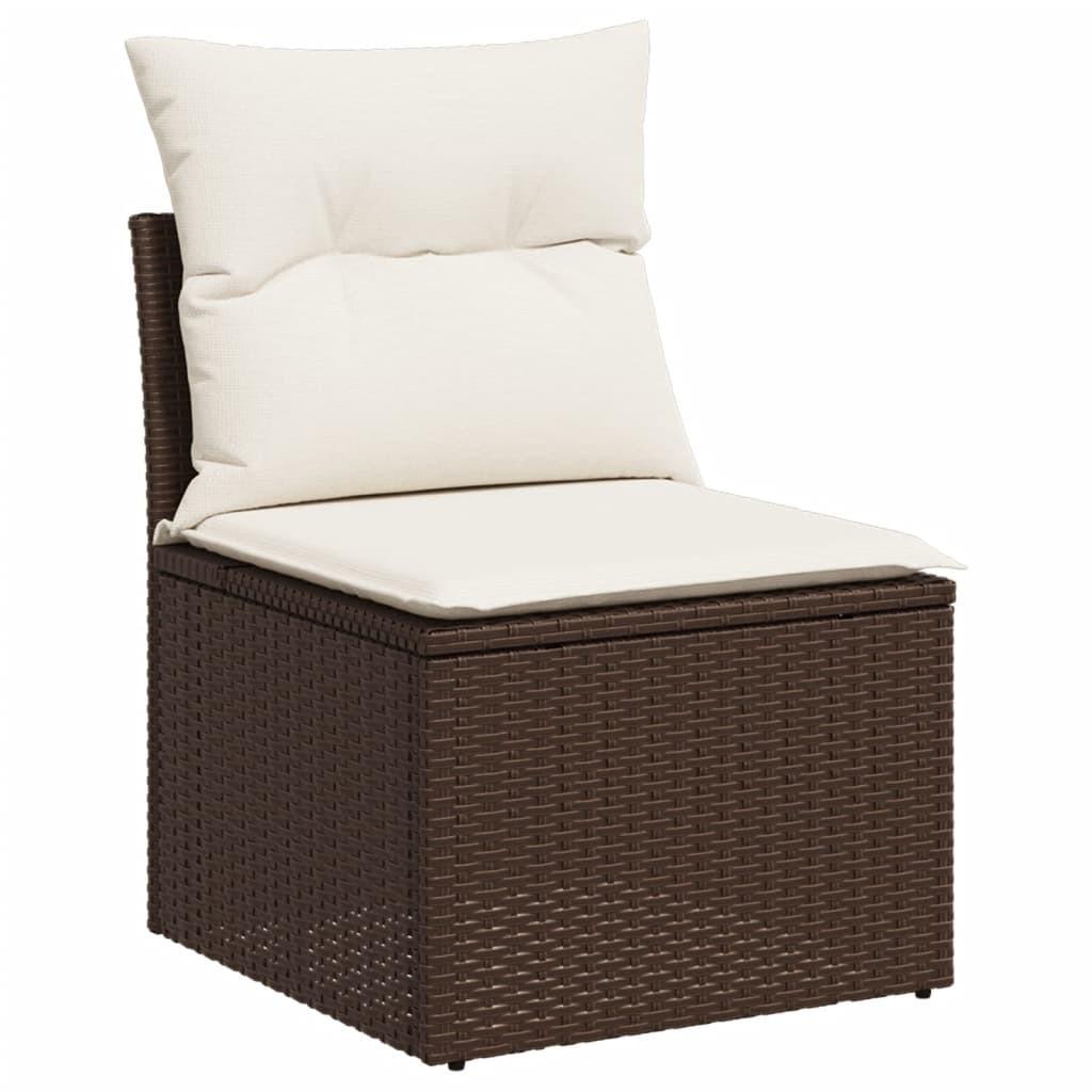 VidaXL Garten sofagarnitur poly-rattan