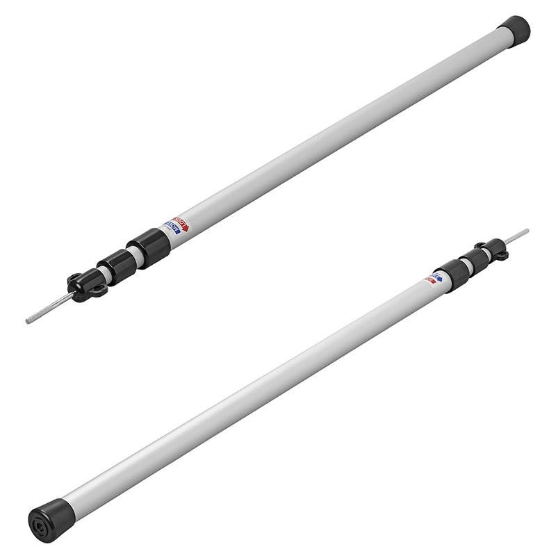 Pricenet Zeltstange teleskopierbar 93-230 cm - Set bestehend aus 2 Stück