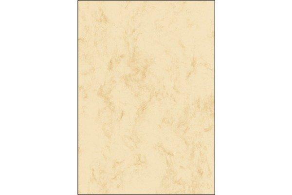 Sigel SIGEL Designpapier Marmor A4 DP191 beige, 200g 25 Blatt