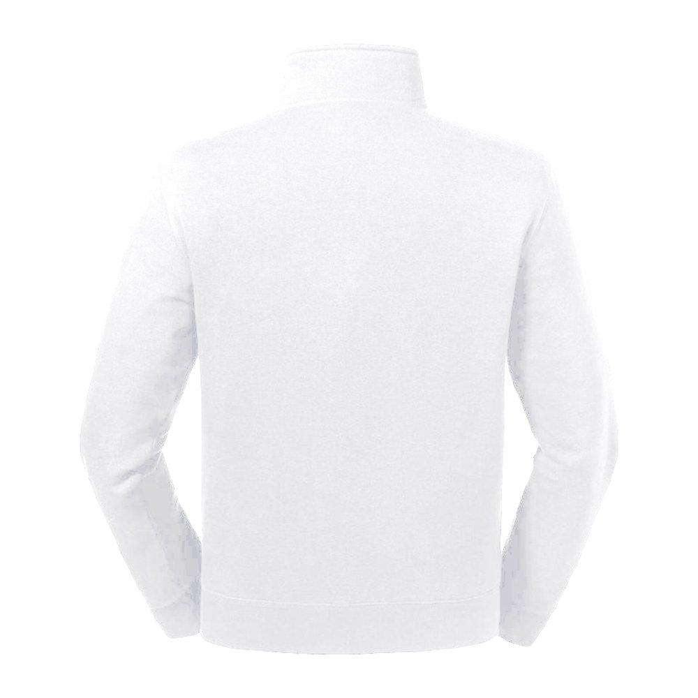 Russell Authentic Sweatshirt mit kurzem Reißverschluss
